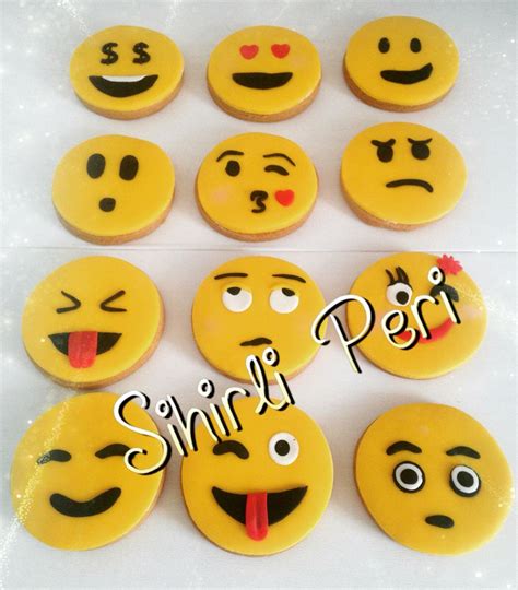 Emoji kurabiye